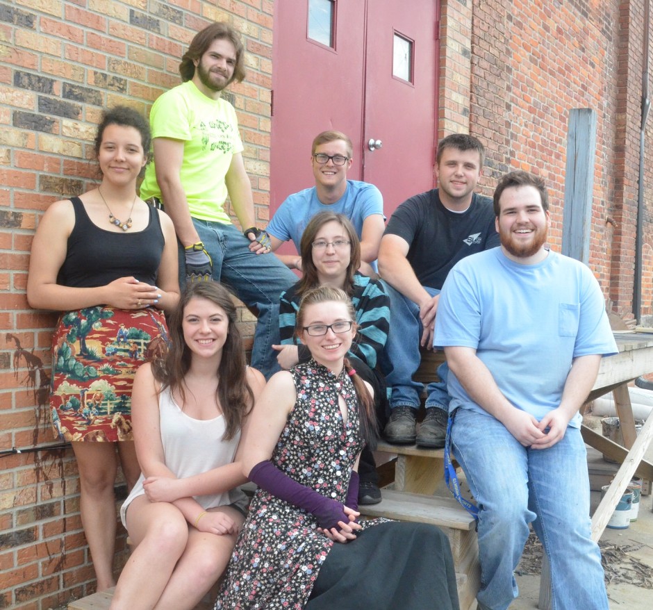 The 2015 Croswell summer interns are (clockwise from left) Natalie Gray, Dale White, Charlie Southward, Kelvin Roberson, Jackson Donovan, Callie Michaud, Kailey Osgood-McAuliffe, and Sarah Norton.