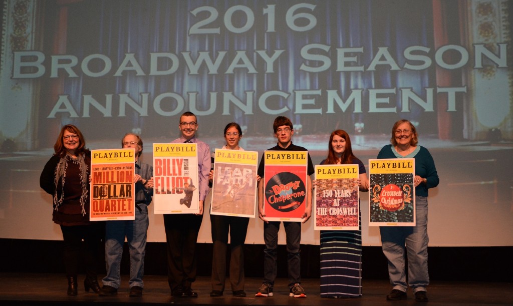 2016 Broadway Season announcement