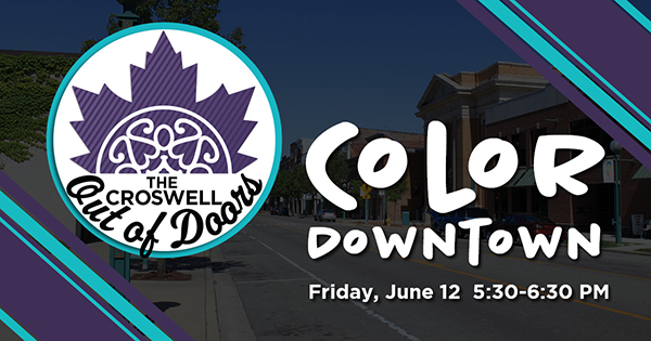 Croswell to “Color Downtown” in first of series of outdoor events