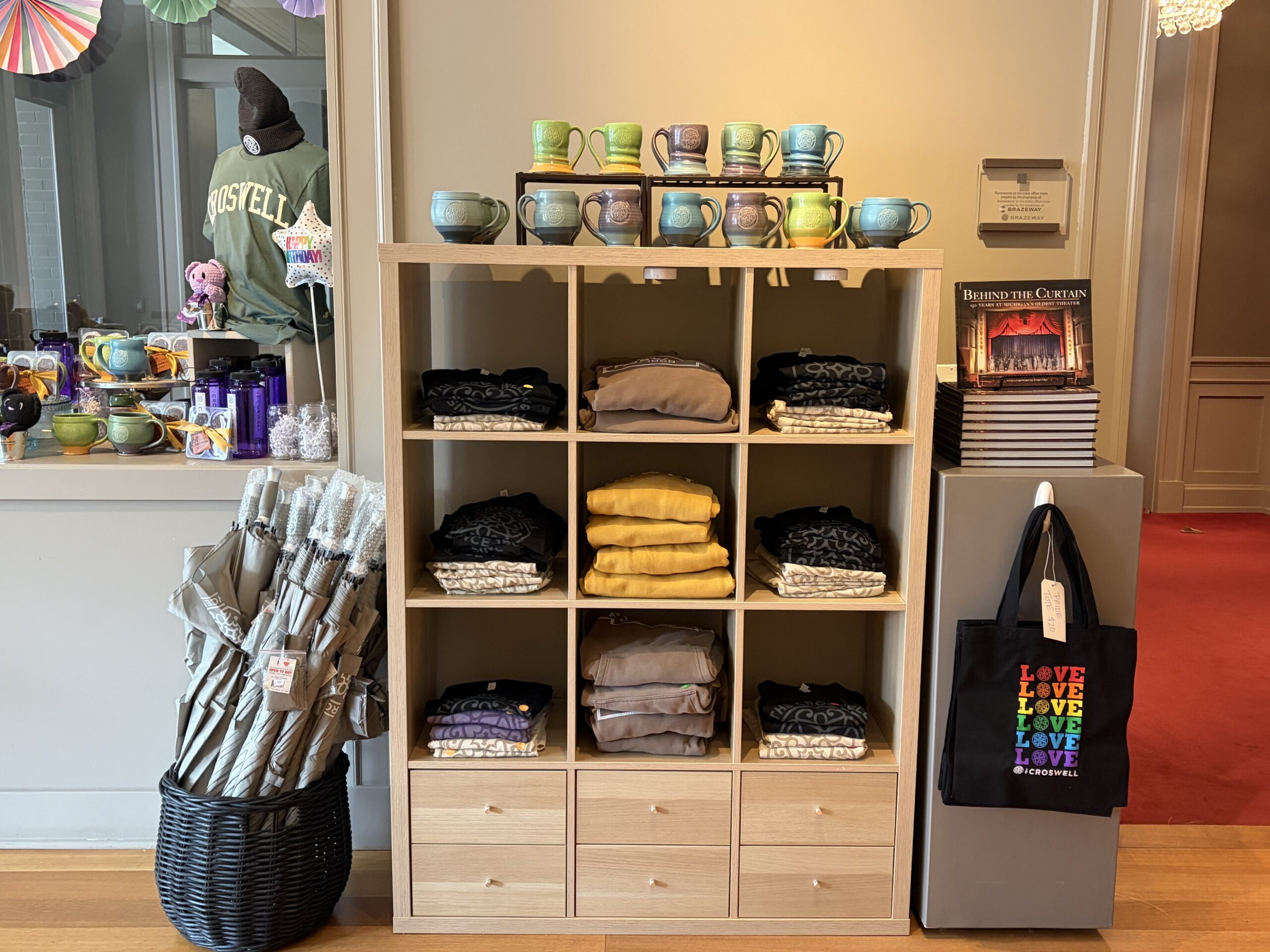 Branded Croswell merchandise